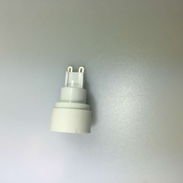 5 stk. G9 til E14 Lampebase Pærebase Adapter Skrue Lys