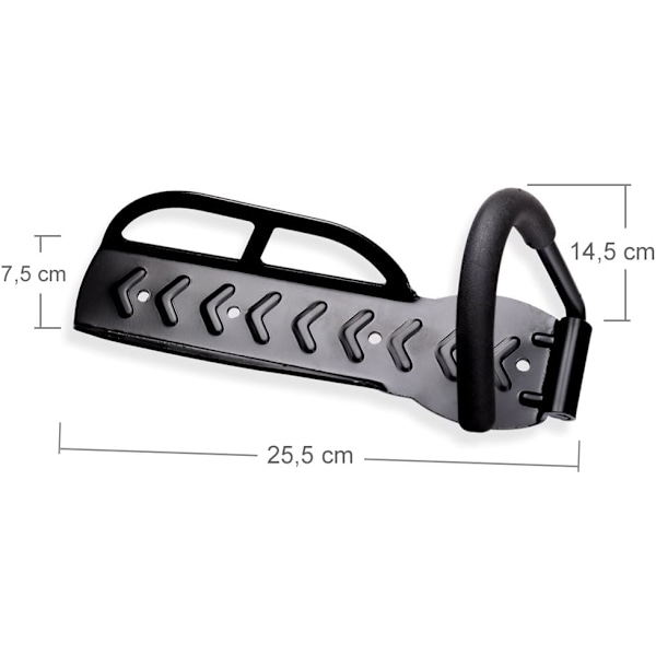 2 mustan polkupyörätelineen setti - Polkupyörätelineet, seinätelineet - 2 polkupyörälle