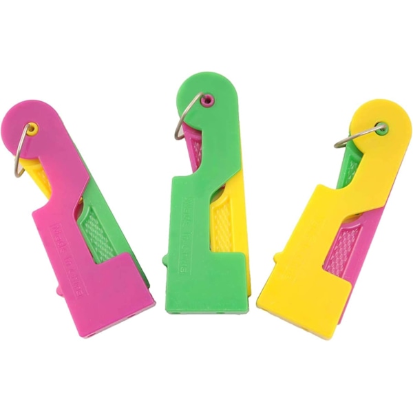 3-pack automatisk nålträdare, självträdande handguide i plast
