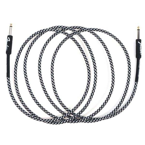 Fender gitarrkabel tråd lina Bas Elbox o kabel brus R svart 3m