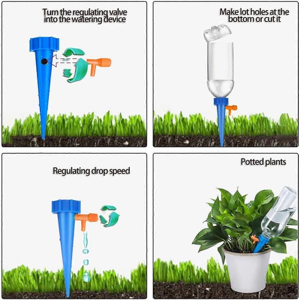 Dryppvanningssett, Mikro Dryppvanning Hagesystem, Automatiske Sprinklere Plantevanningssystem