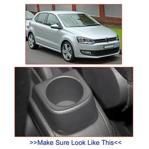 Armstöd för VW Mk5 Polo 6R 2010-2017, Dubbla Lager, Central Förvaring, UK