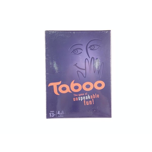 Forbidden Games Timglas Kort Tabu Brädspel på Engelska
