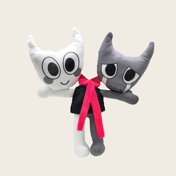 Ny Dandy's World Plys Plyslegetøjsdukke Protruding Eyes Square Stool Ordinary packaging