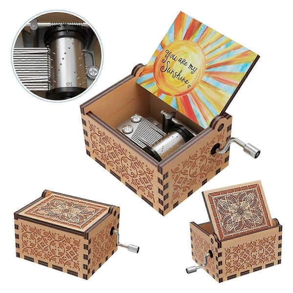 Du är mitt solsken träharmonier, vintage träharmoni