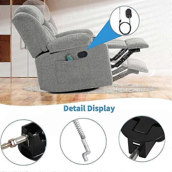 Lænestol Håndtag Reservedele Håndtag Kabel Træk Kompatibel med Sofa