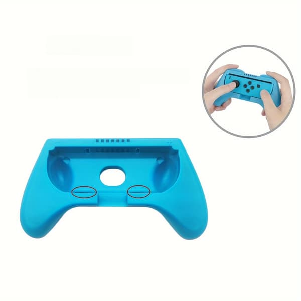 Switch Controller Greppfodral – Halkfritt Skyddsfodral för Switch & OLED Red+Blue