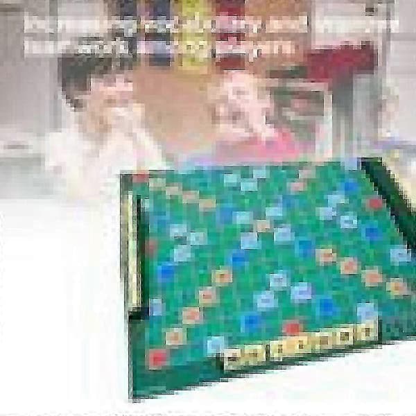 Super Scrabble Edition: Ultimat Ordutmaning för 2-4 Spelare