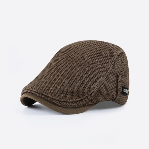 Basker Hat Cabbie Flat Cap KAFFE coffee