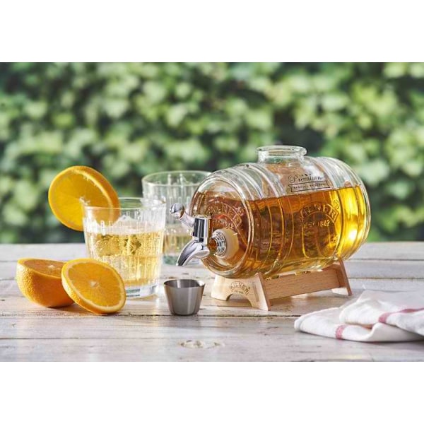 Glasfat horisontellt med tapp - Kilner® transparent