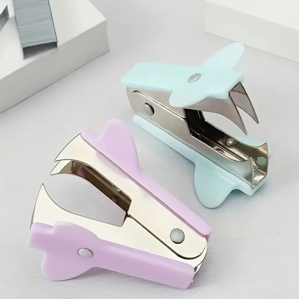 Effektiv Mini Stiftfjerner - Bærbar, Design i forskjellige Macaron-farger, Rustfritt stål.