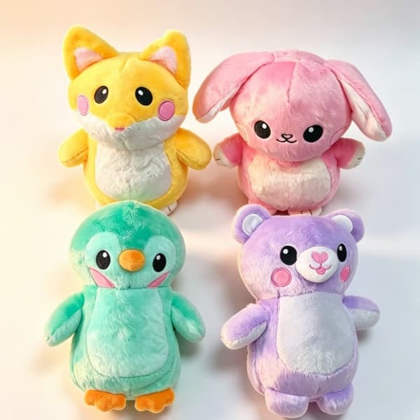 GlowBabies Ljusande Gosedjur, Självlysande Ritdocka för Barn Little Fox