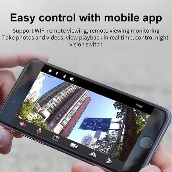 150° IP Kamera / Trådløst Overvågningskamera - WiFi