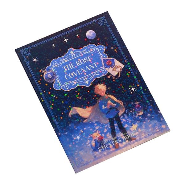 Zao Mo Laser Shell Light PET Stickerbog Prince Universe Series Karakter Student Notesbog Materiale Landskabssticker
