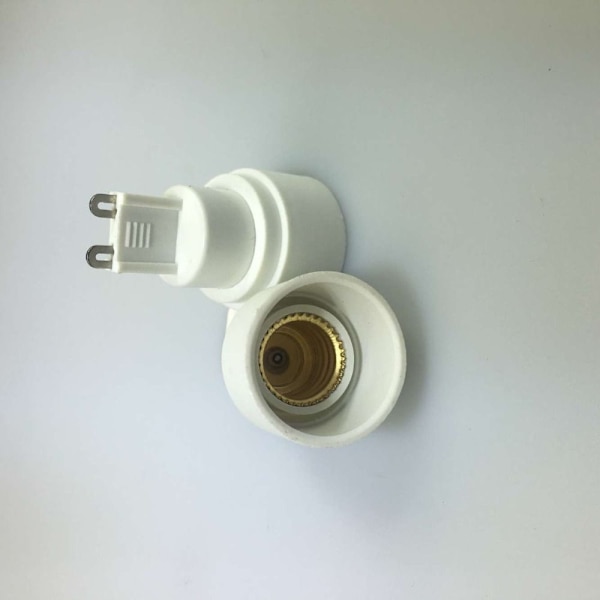 5 stk. G9 til E14 Lampebase Pærebase Adapter Skrue Lys