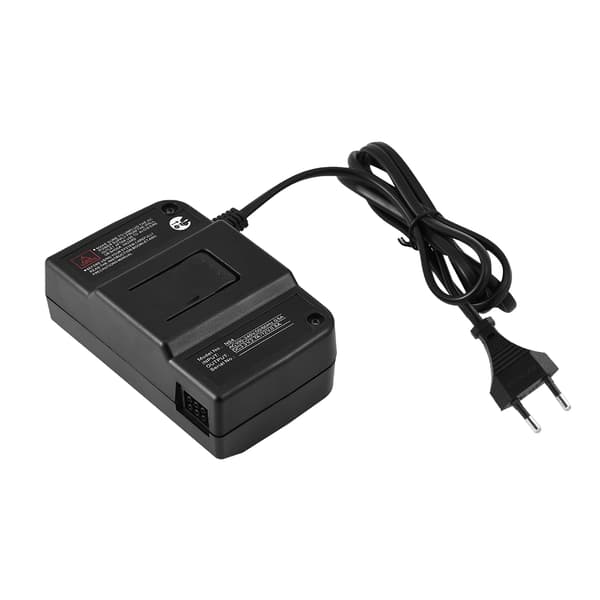 Erstatningsstrømadapter AC-adapter Høy Effektivitet Sikkerhetsbeskyttelse for Nintendo 64 N64 EU