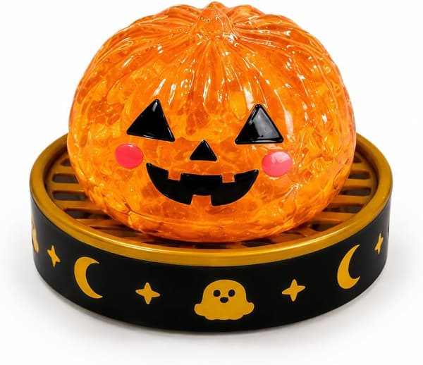 Halloween Græskar Squishy Legetøj, Langsomt Stigende Stressbold, Sensorisk Fidget Aflastningslegetøj Jack-o'-Lantern