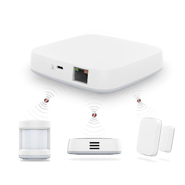 Fönsterdörrsensor Smart Gateway Hub Säkerhetslarm Kit