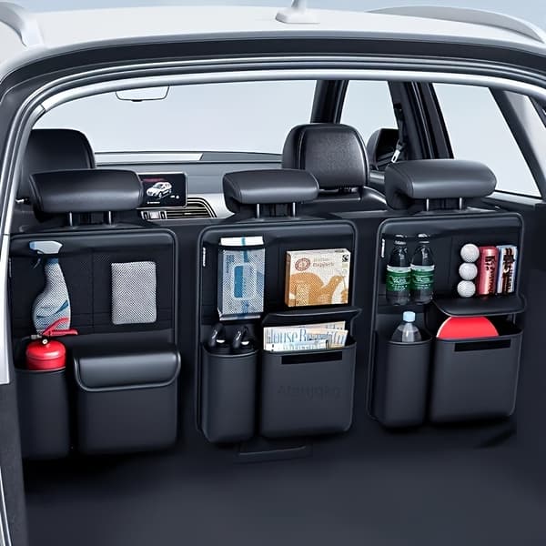 Stor bilseteorganisator for reise og daglig bruk 3pcs