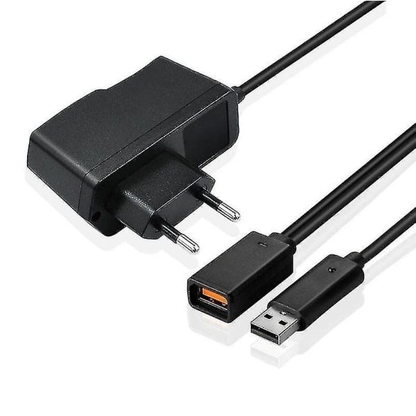 USB Strömkabel för Xbox 360 Xbox360 Kinect Sensor Kabel EU-kontakt EU plug
