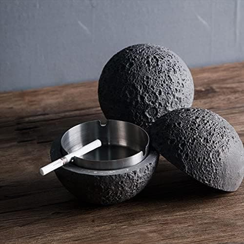 Stängd cementaskkopp inomhus och utomhus Original anti-vind design