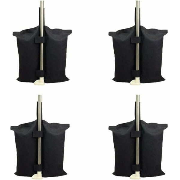 Heavy Duty Industrial Grade Weight Bag med dubbla sömmar för pop up-tältstak svart
