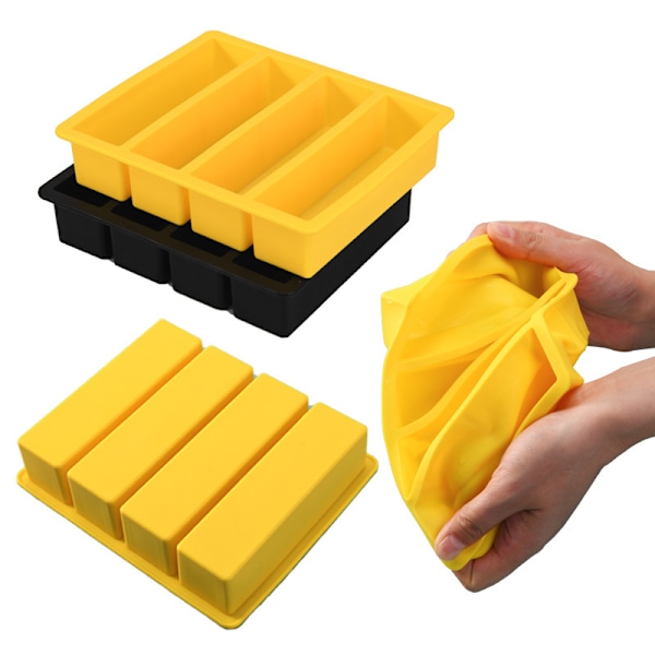 2 silikonisbrickor för köket yellow