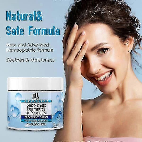 1-3x Hodebunnskrem - Nærende pleie, reduserer flass og lindrer kløe 100ml 1pc