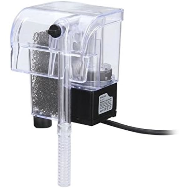 Akvarium hängande filter Akvarium kraftfilter Vattenfall Vattenpump