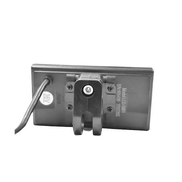 24v/36v/48v S861 LCD Ebike Display Dashboard for Elektrisk Sykkel BLDC Kontroller Kontrollpanel (6pin) -gt