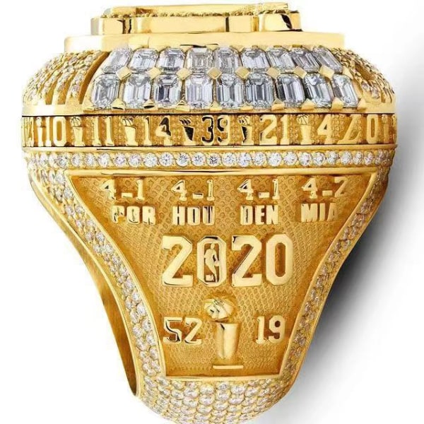 Nba Basketball 2020 Los Angeles Lakers Mesterskabsring