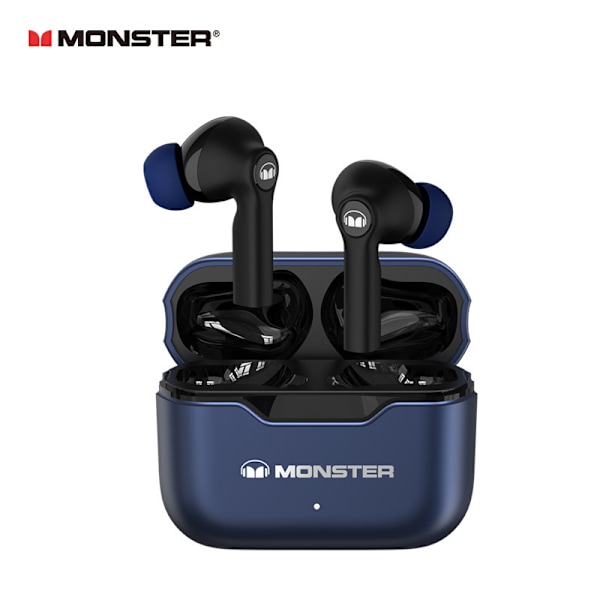 MONSTER XKT02: Trådløse Bluetooth-hovedtelefoner med Toplyd blue