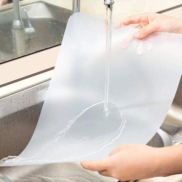 Plast Gjennomsiktige Bordbrikker Matbrikker Mat For