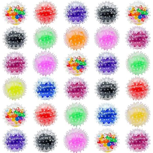 26 stk. Squishy Stressbolde – Sanselegetøjssæt til børnefester og præmier 26pcs