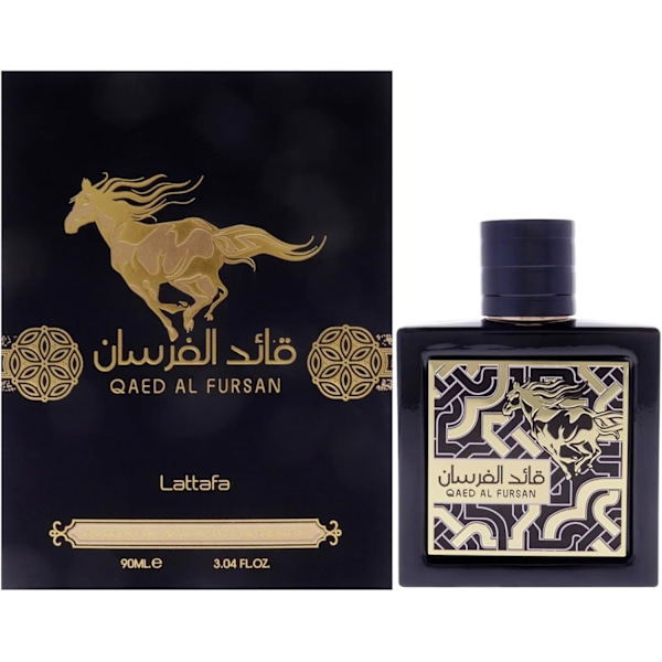 Eau de Toilette for menn (Qaed Al Fursan fra Lattafa for menn - 100 ml, EDP, spray)