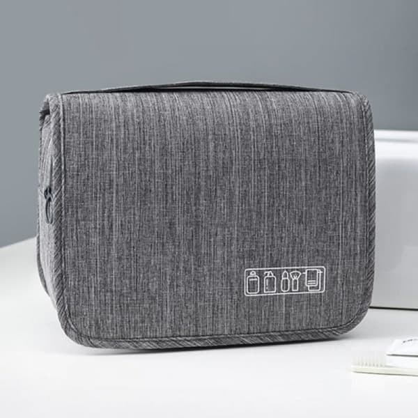 Toilet taske / kuffert - Mat grå
