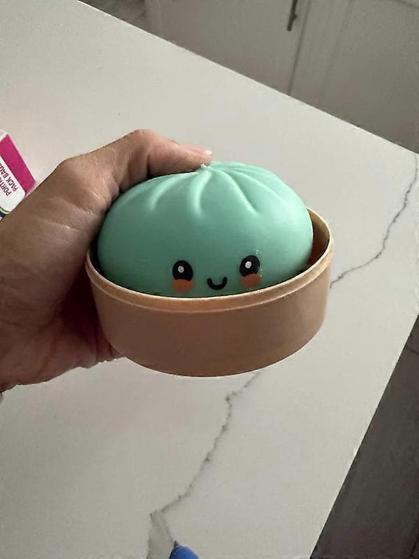 Salaperäinen Squishy Dumpling -puristuslelu (satunnaisesti valittu väri) Large