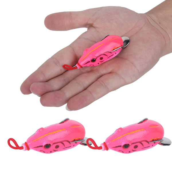 3 stk. Kunstig Simulering Myk Paljettfiske Lokkemiddel Fisketilbehør 5.5cm4#