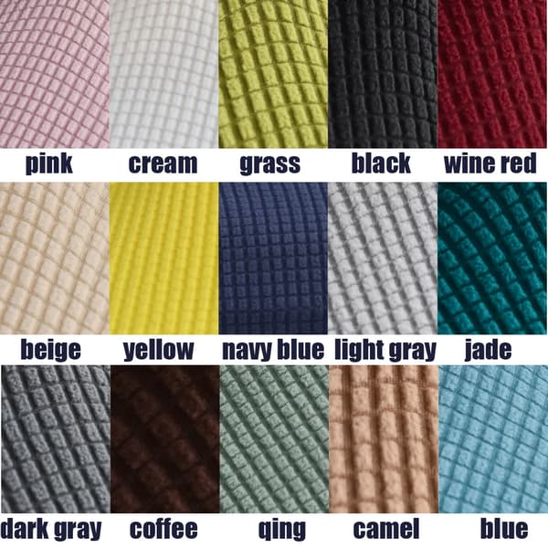 Sofaputetrekk Møbelbeskytter for kjæledyr Barn Elastisk Vaskbart Avtakbart Trekk Sofatrekk Sofatrekk black Normal size-3