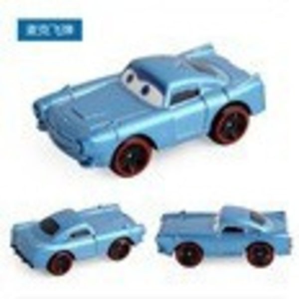 Cars 3 Racing Lynet McQueen Børnelegetøj Slide Legeringsbil Sort Storm 2 Bumle Drengegave Cars【Mike】Nude