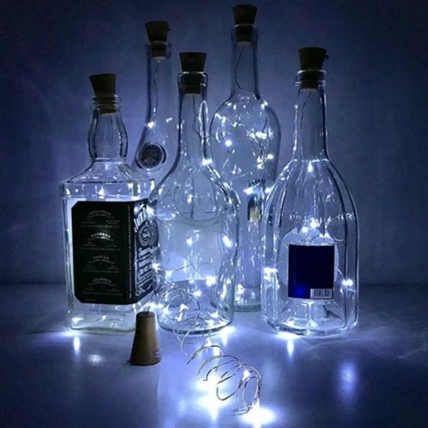 10 stycken LED-slingor i form av en kork?