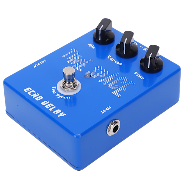 Effektpedal Eko Delay Gitarr Effektor Musikinstrument Tillbehör DC 9V 30mA