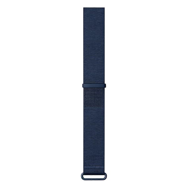 Borrelåsbånd i nylon for Garmin CIRQA Smart Band Denim Blue