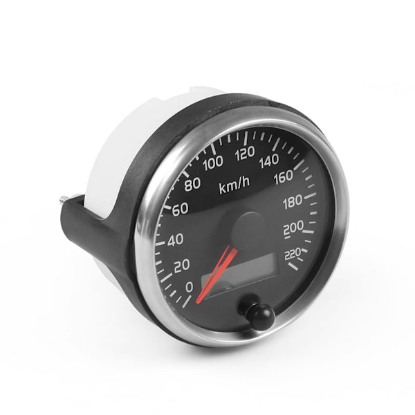 85mm 220 km/h Speedometer 12V/24V Universal Egnet til alle typer biler