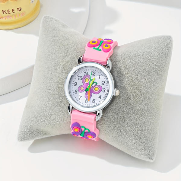 Sommerfugl Casual Mode Quartz Studenterur hot pink