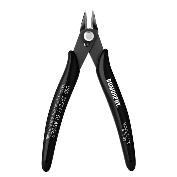Universell multifunksjonstang Karbonstål Flush Nipper Elektrisk ledningskutter Sidesnips Håndskjæreverktøy Red