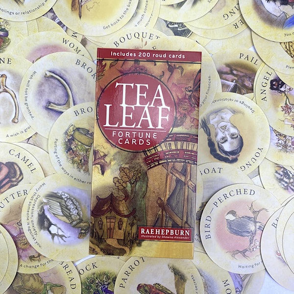 Teelehtien Ennustuskortit Tarot Oracle Kortti Perhejuhlat Lautapeli Korppikotka Monivärinen Multicolor one size