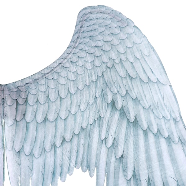 Kuitukangaskankaiset Juhlava Enkelinsiivet Halloween Ylisuuret Mustavalkoiset Siivet Pukurekvisiitta Musta Ja Valkoinen Black And White Angel Wings