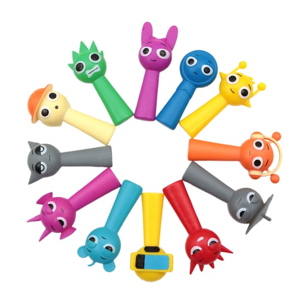 12-pack Sprunki Rhythm Box Spel Action Leksak Actionfigurer Leksaksfigur Present 12PCS