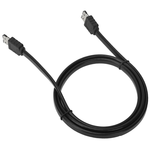 Tilslutningskabel ESATA til SATA Han til Han M/M Skærmet Forlænger med Splitter til Ekstern Harddisk 100cm